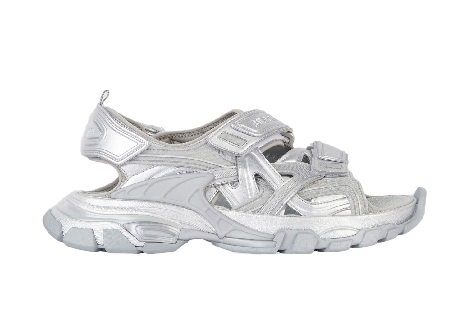 Sneakers og sko Balenciaga Track Sandal Silver Metalisk | 617542W2FS68100, 0