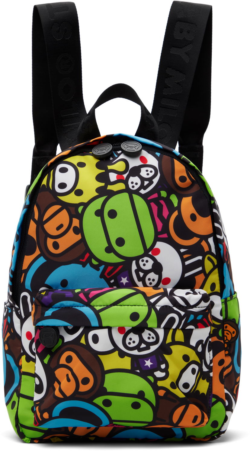 Rygsæk BAPE A Bathing Ape Milo All Safari Mini Backpack Flerfarvet | 0MXBGW4278XXO