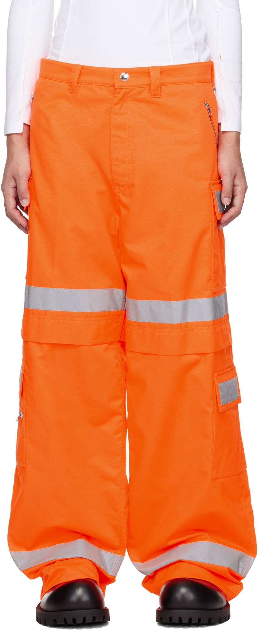 Cargo bukser VETEMENTS Vetements Workwear Cargo Pants Orange | UA66PA300O