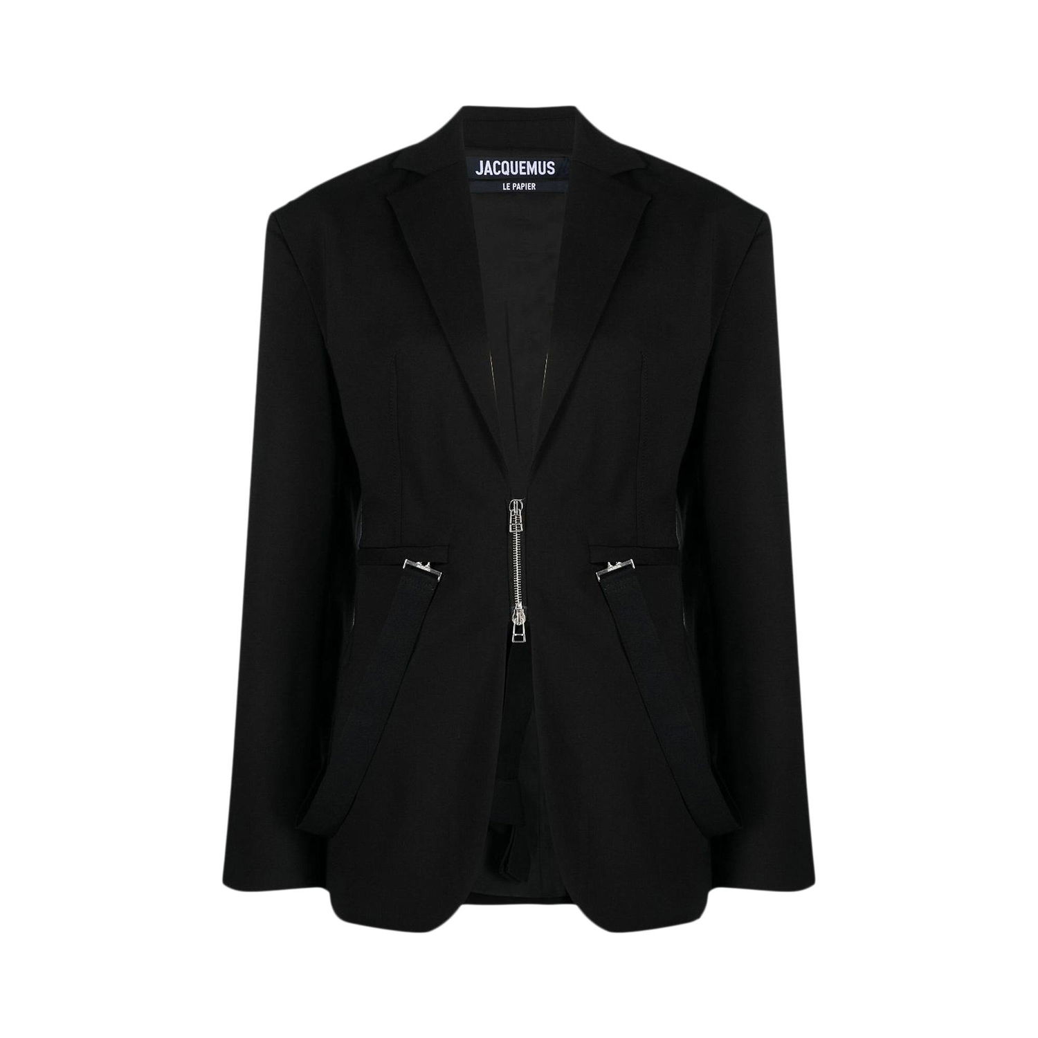 Skjorte Jacquemus La Veste Filu Blazer Sort | 223JA018 1075 990, 1