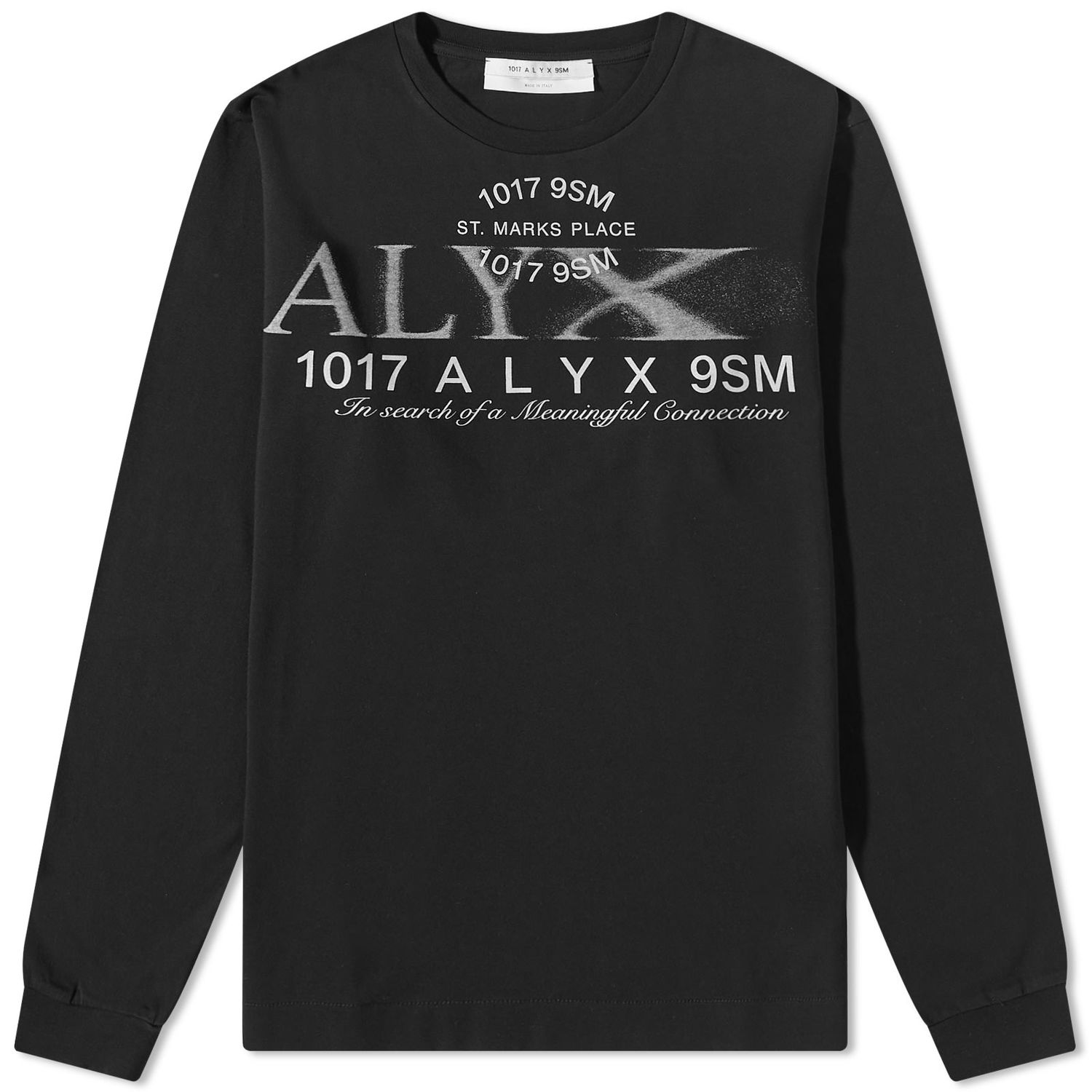 T-shirt 1017 ALYX 9SM Collection Logo T-Shirt Sort | AAUTS0371FA01-BLK0001, 0