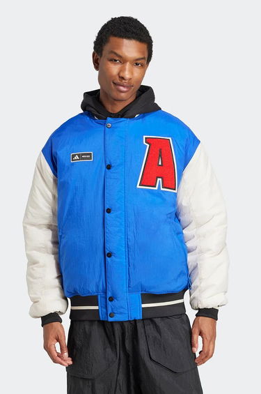 Bomberjakke adidas Originals adidas x Moon Boot Varsity Jacket Blå | IY8048, 2