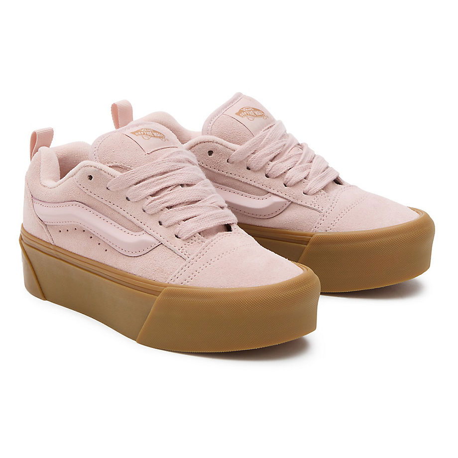 Tøj Vans Chaussures Knu Stack (rose Smoke/gum) Men,women Rose, Taille 35 Sort | VN000CP6CYA, 0