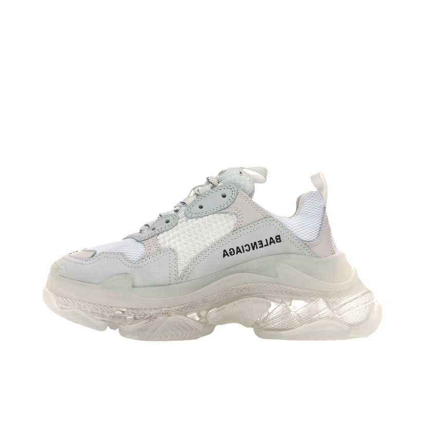 Sneakers og sko Balenciaga Triple S White Clear Sole W Grå | 544351W09E19000