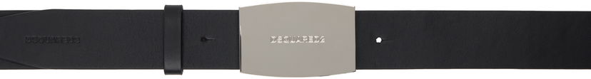 Bælter DSQUARED2 Dsquared2 City Nights Plaque Belt Sort | BEM0622_01500001_M802