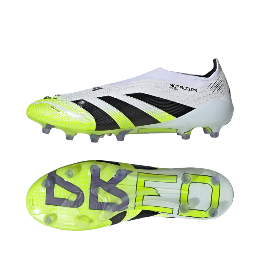 Sneakers og sko adidas Performance Predator Elite Laceless Artificial Grass Hvid | JH8877