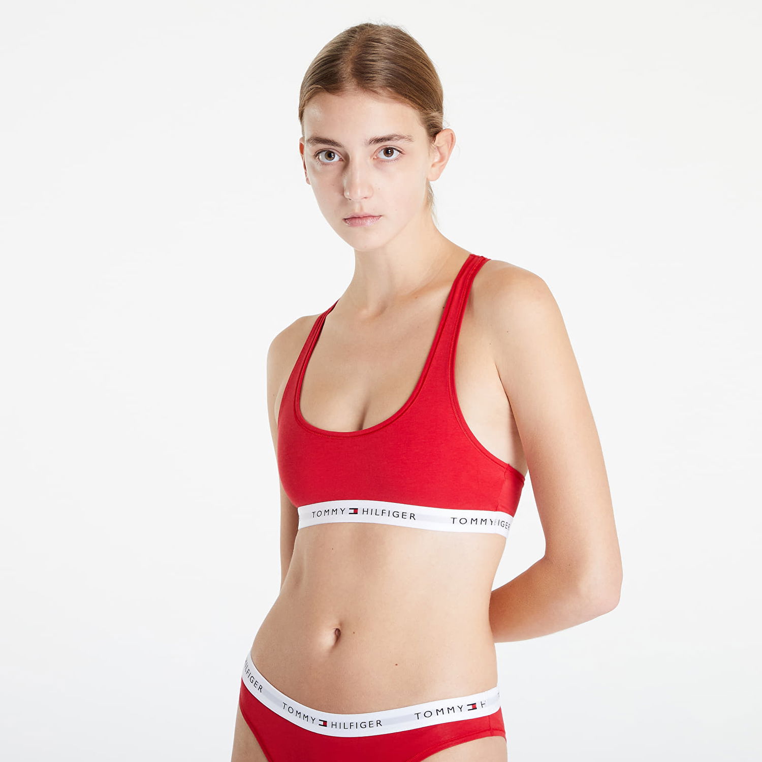 Bh Tommy Hilfiger Icon 2.0 Unlined Bralette Rød | UW0UW03820 XLG, 0