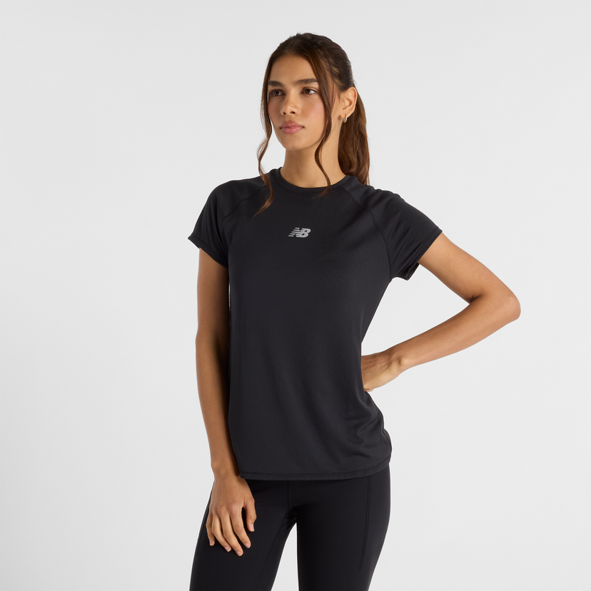 T-shirt New Balance Women's Training T-Shirt Sort | NBWT51223BK