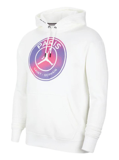 Sweatshirt Jordan Paris Saint-Germain x Hoodie Hvid | CZ0815-100