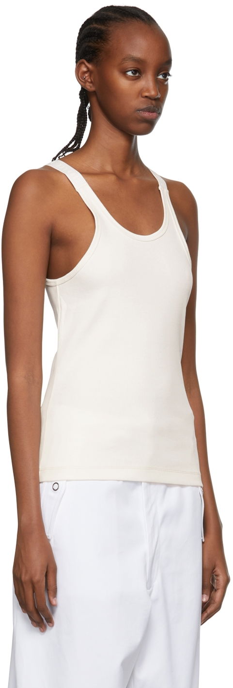 Tanktop Dion Lee Exclusive Tank Top Hvid | C3041R22, 1