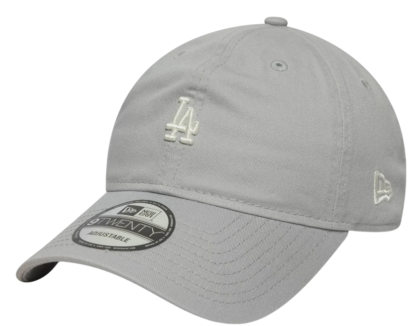 Kasket New Era New Era MLB Los Angeles Dodgers Mini Logo Washed 9Twenty Adjustable Cap Grå | 60667600-60667600