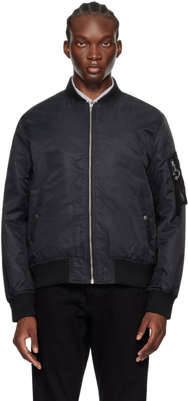 Bomberjakke rag & bone Manston Bomber Jacket Sort | MBW22F2260M1ML, 0
