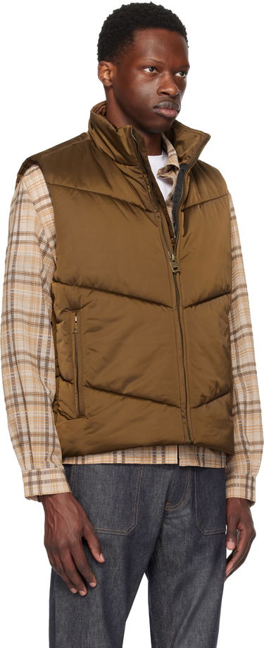 Vest BOSS Padded Satin Gilet Sort | 50541591, 1