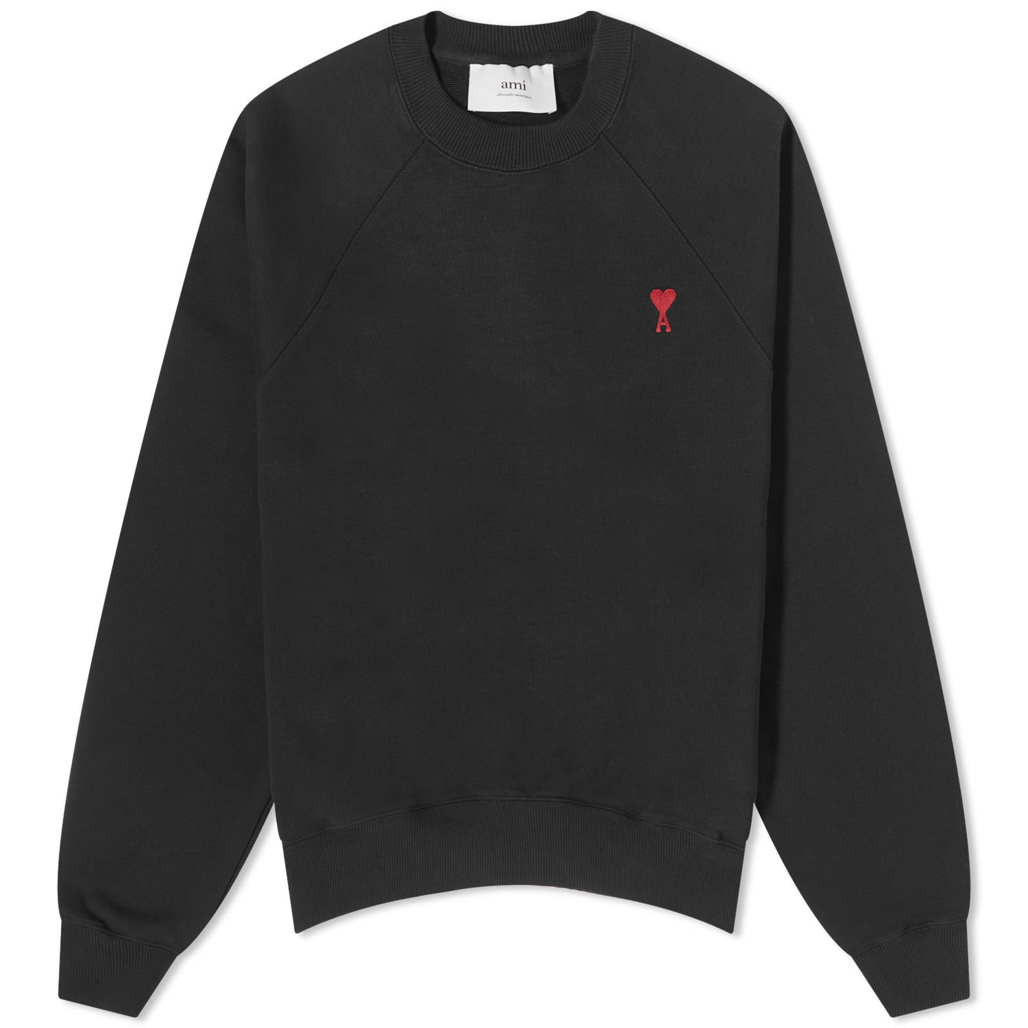 Sweater AMI Small ADC Crew Sweat Sort | BFUSW005-747-001, 0