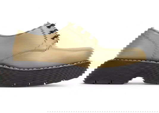 Sneakers og sko Bottega Veneta Bounce Swell Leather Lace Up Shoes Beige | 651259V00H02865, 0