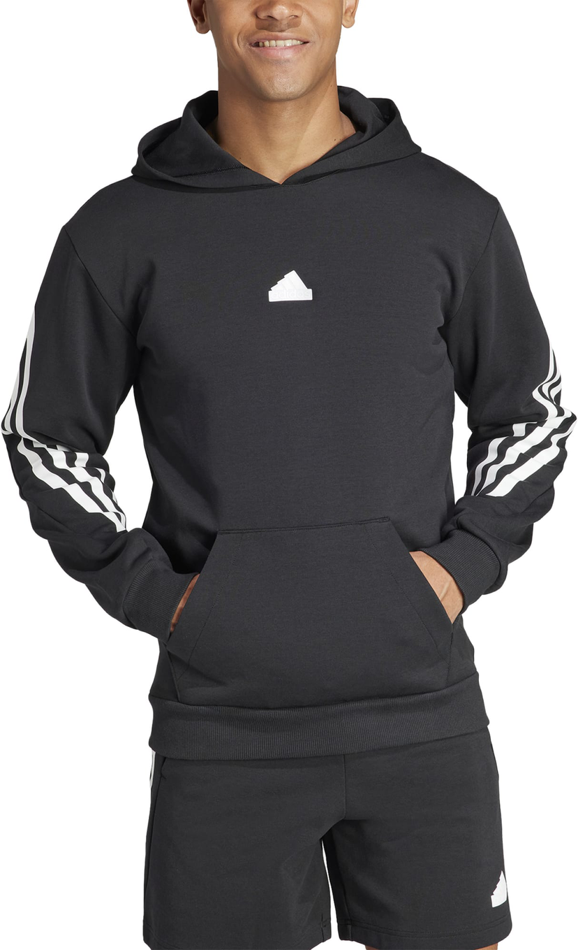 Sweatshirt adidas Performance M FI 3S HD Sort | in1841