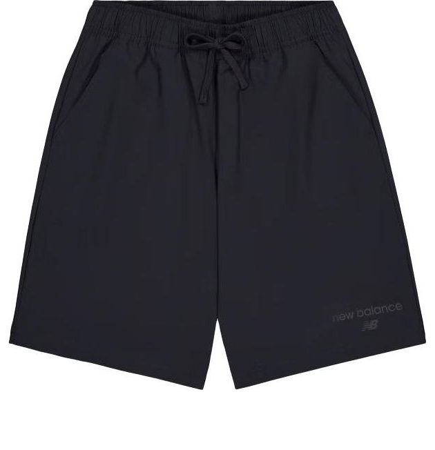 Shorts New Balance Woven Logo Shorts Sort | AMS41521-BK