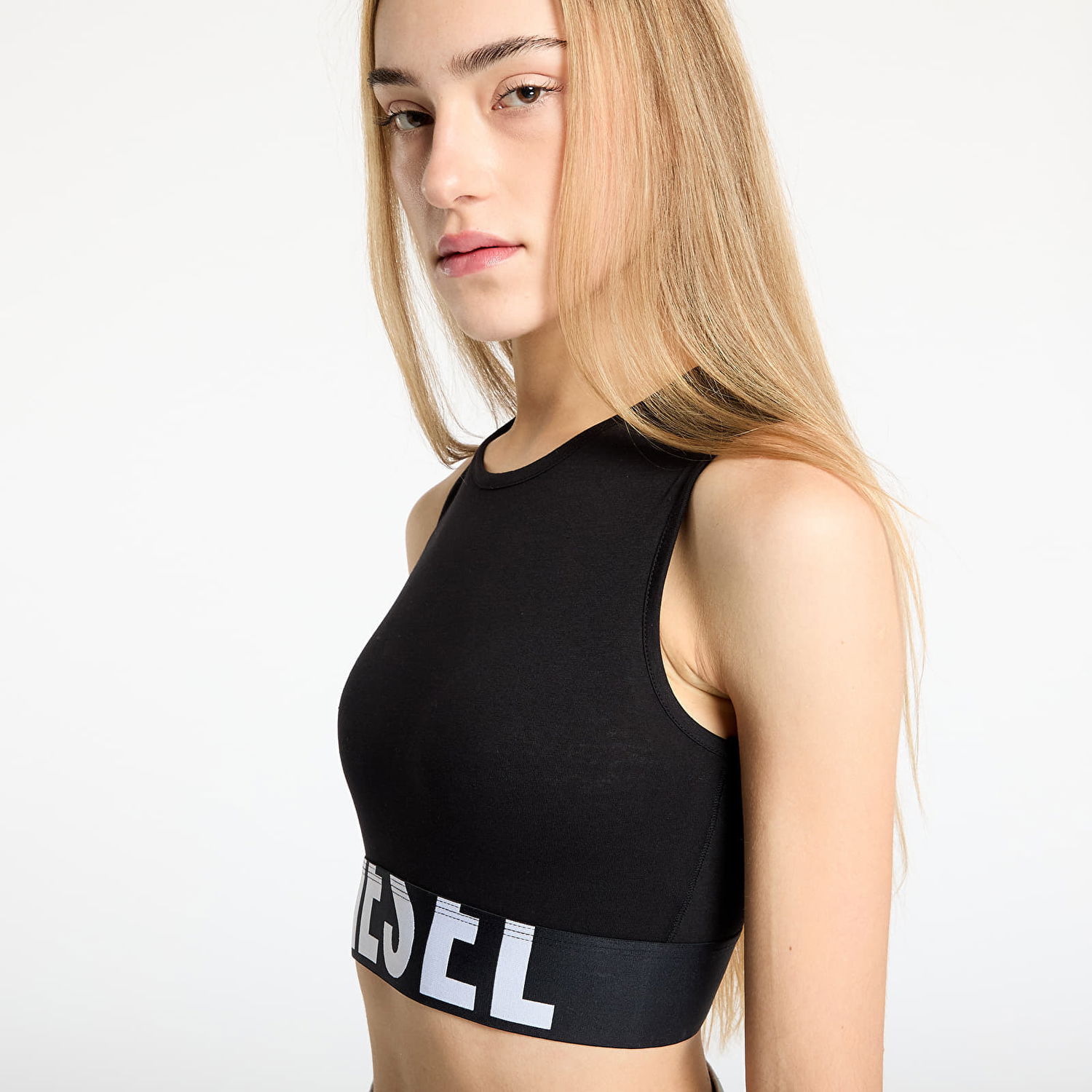Crop top Diesel Diesel Ada-D-Pop Crop Tank Top Sort | A17661-0HMAU 9XX, 1