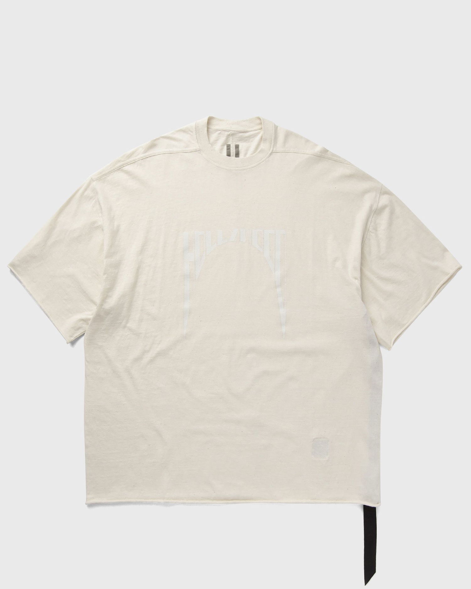 T-shirt Rick Owens Tommy T Knit T-Shirt Beige | DU01E3259-RNNEP2-2111, 1