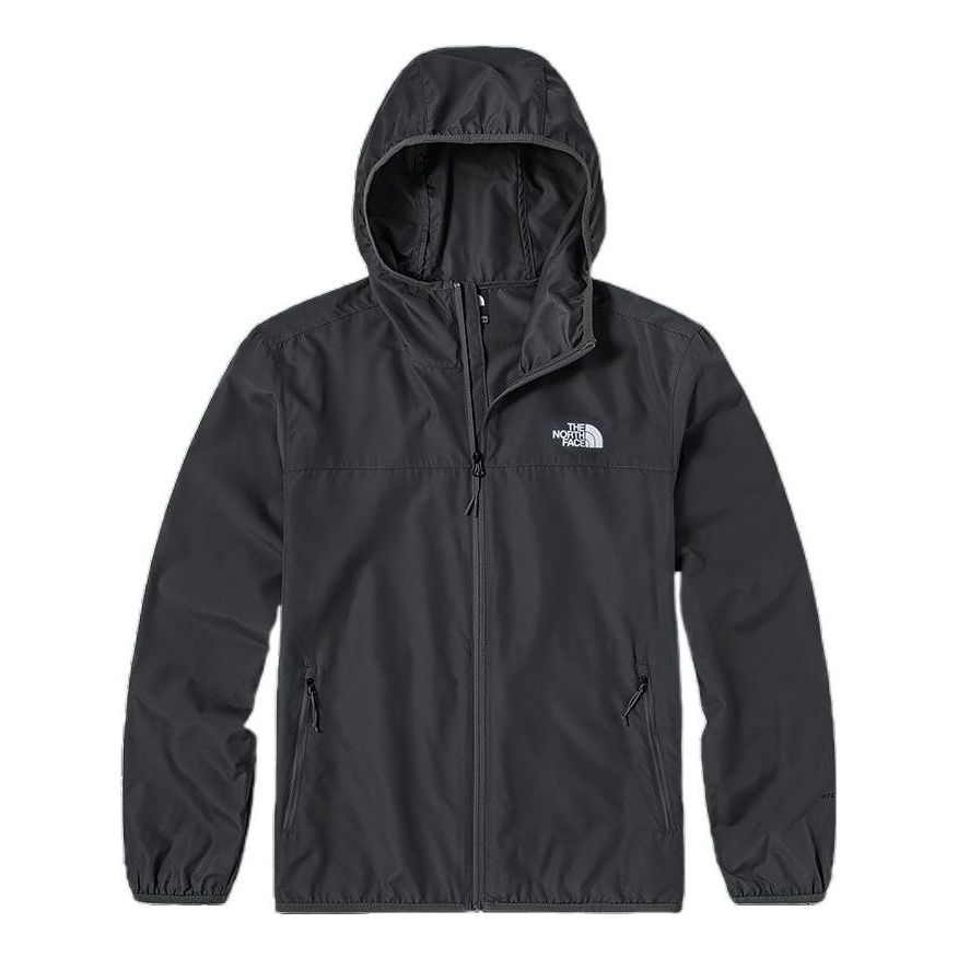 Vindjakke The North Face Wind Jacket with Hood Sort | NF0A7WB6-0C5, 0