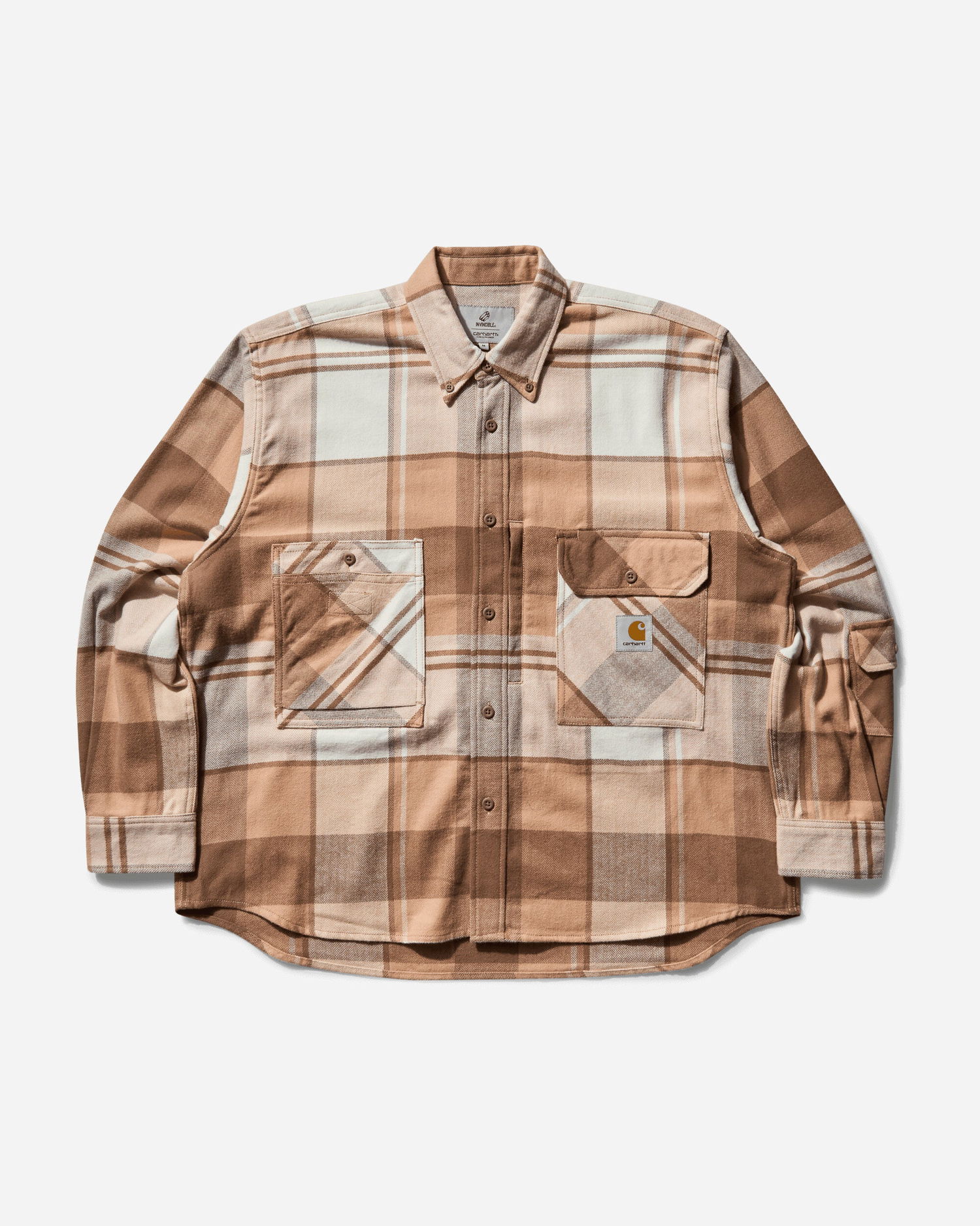 Skjorte Carhartt WIP INVINCIBLE Max Work Shirt Brun | A242060 2Z3XX, 1