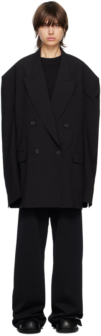 Frakker Balenciaga Oversized Sort | 728794 TNT11, 0