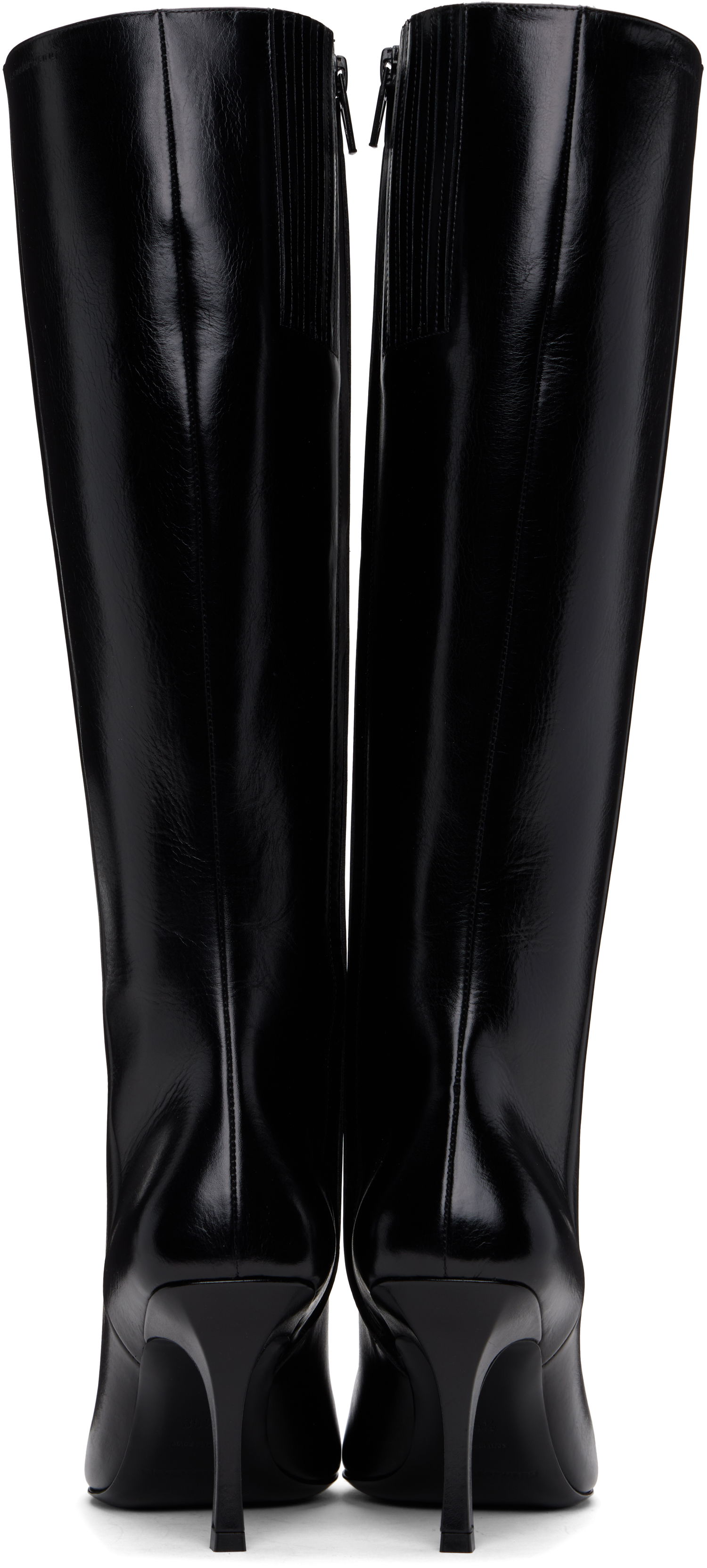 Frakker Alexander Wang Alexander Wang Vivica 85mm Knee-High Boots Sort | 30125B040, 1