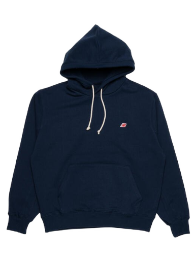 Sweatshirt New Balance Made in USA Hoodie Mørkeblå | MT21540_NGO