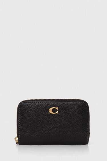 Tegnebog Coach Leather Wallet Sort | CR551, 0