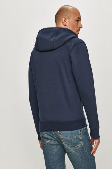 Sweatshirt Tommy Hilfiger Jeans Full-Zip Hoodie Mørkeblå | DM0DM09592, 1