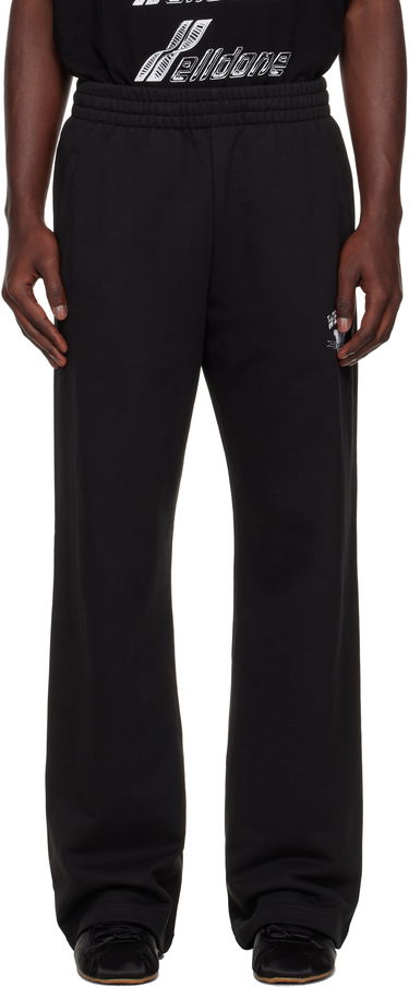 Joggingbukser We11done We11done Collegiate Sweatpants Sort | WD-TA2-25-706-U-BK, 0