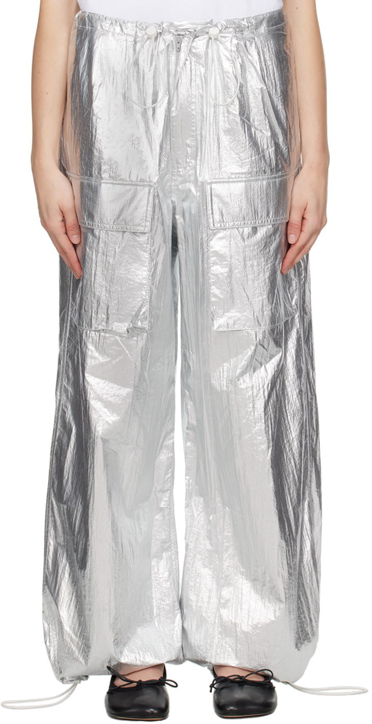 Bukser Maison Margiela MM6 Tyvek Trousers Grå | S52KA0478 S78538
