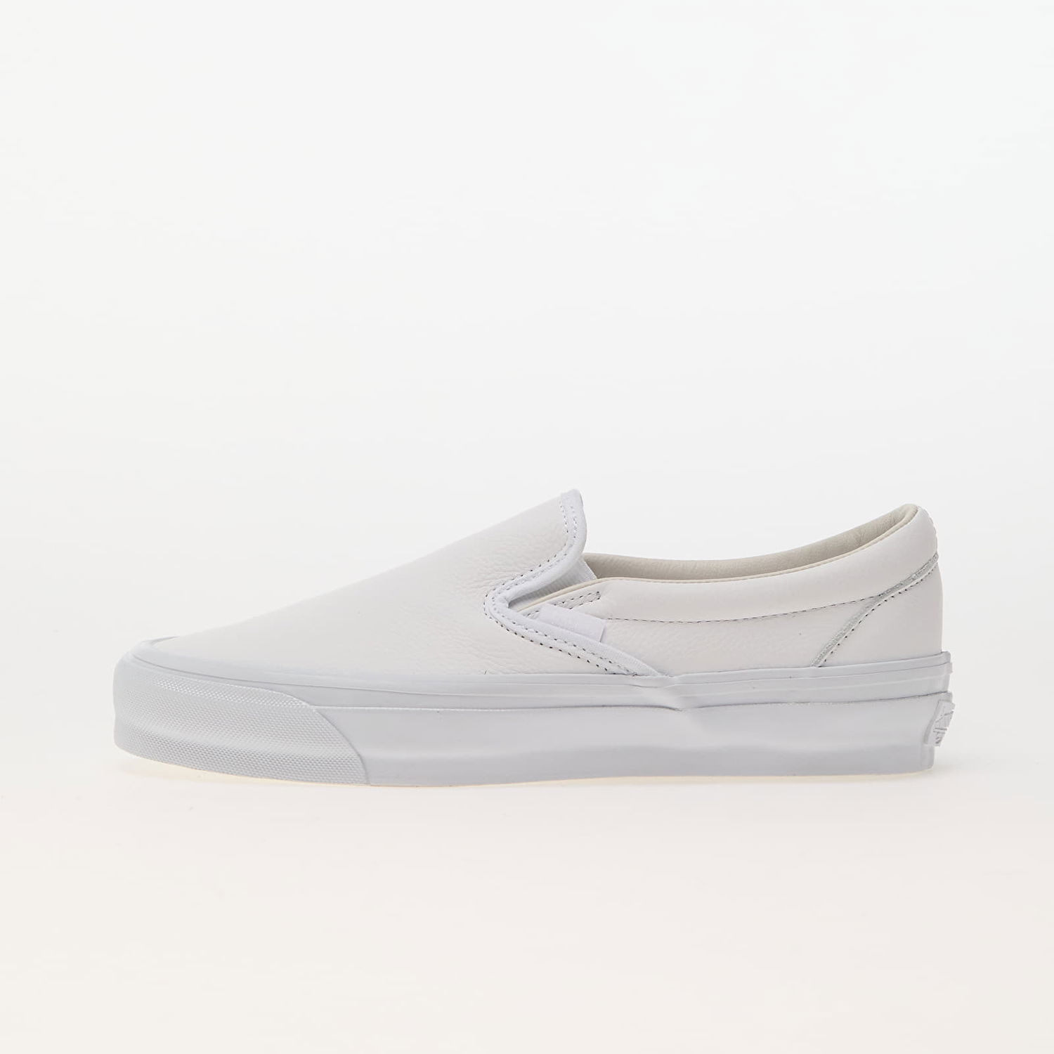 Sneakers og sko Vans Slip-On Reissue 98 LX Leather White/ White Hvid | VN000CSEWWW1, 0