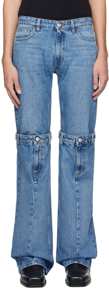 Jeans Coperni Coperni Open Knee Jeans Blå | COPP55202CMEN, 0