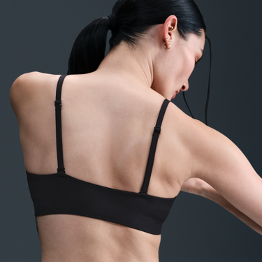 Bh Nike Form Light-Support Triangle Unpadded Sports Bra Sort | HQ7003-011, 3