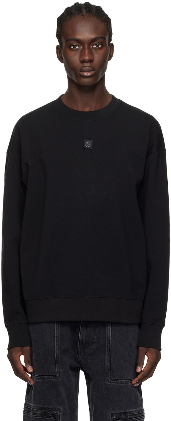 Sweatshirt BOSS Patch Sweatshirt Sort | 50509270