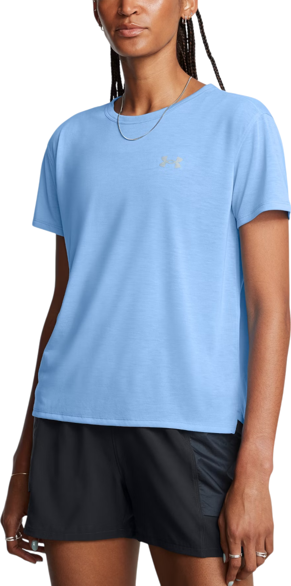 T-shirt Under Armour Trail Running Short Sleeve T-Shirt Blå | 1383361-465