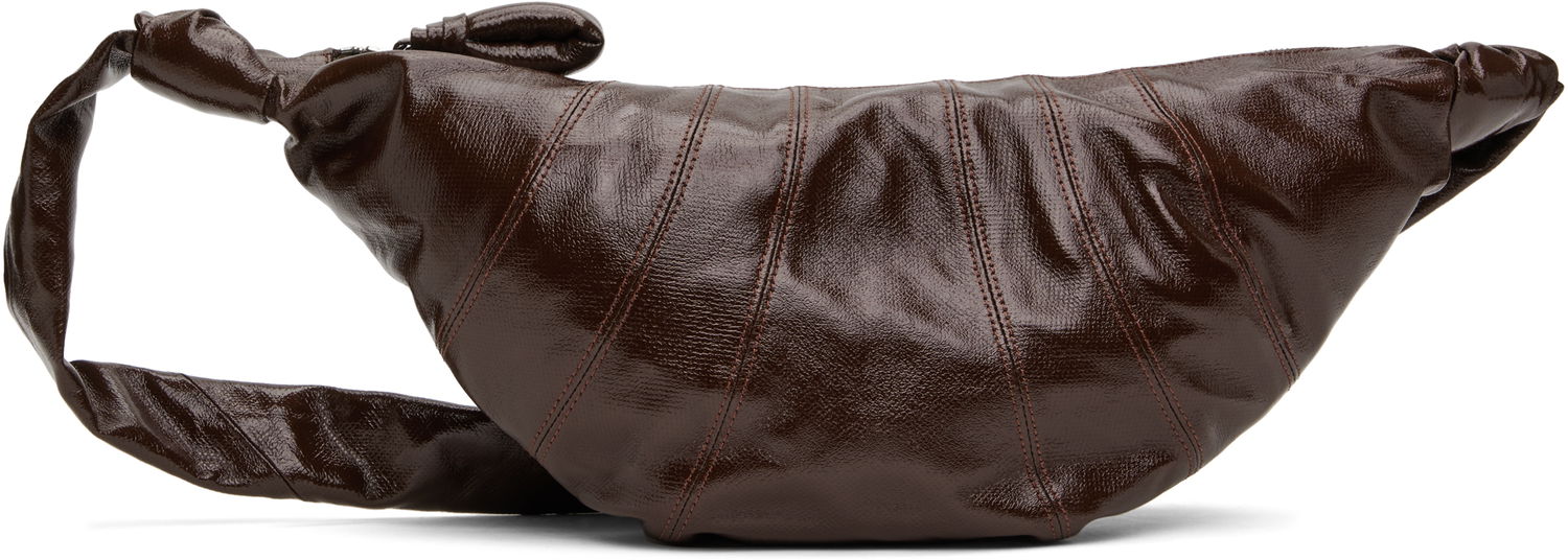 Håndtaske LEMAIRE LEMAIRE Medium Croissant Shoulder Bag Brun | BG0001 LF1073, 0