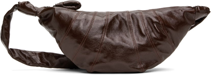 Håndtaske LEMAIRE LEMAIRE Medium Croissant Shoulder Bag Brun | BG0001 LF1073