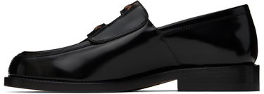 Tøj Marni Marni Bambi 3.0 Double Buckle Loafers Sort | MOMS006002 PS679, 2