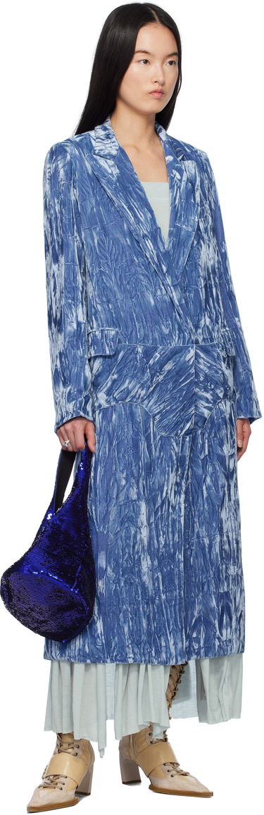 Frakker Collina Strada Collina Strada Wolverine Velvet Coat Blå | XX5217, 3