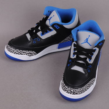 Sneakers og sko Jordan Air Jordan 3 Retro ''Sport Blue'' BG Sort | 398614-007, 2
