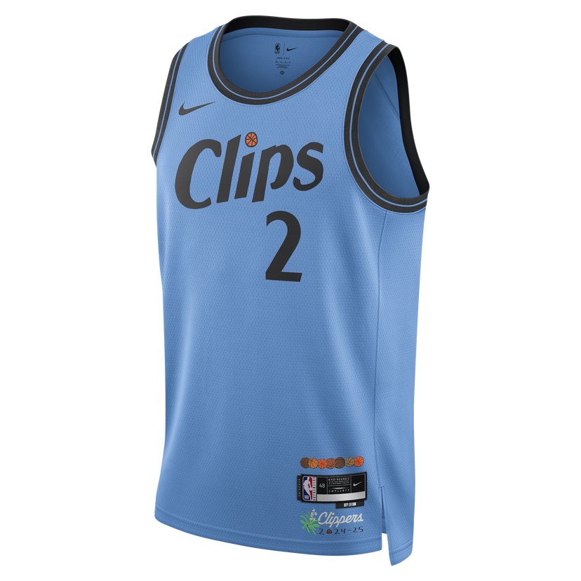 Jersey Nike Dri-FIT NBA Swingman Kawhi Leonard LA Clippers City Edition 2024/25 Jersey Blå | FQ4345-462