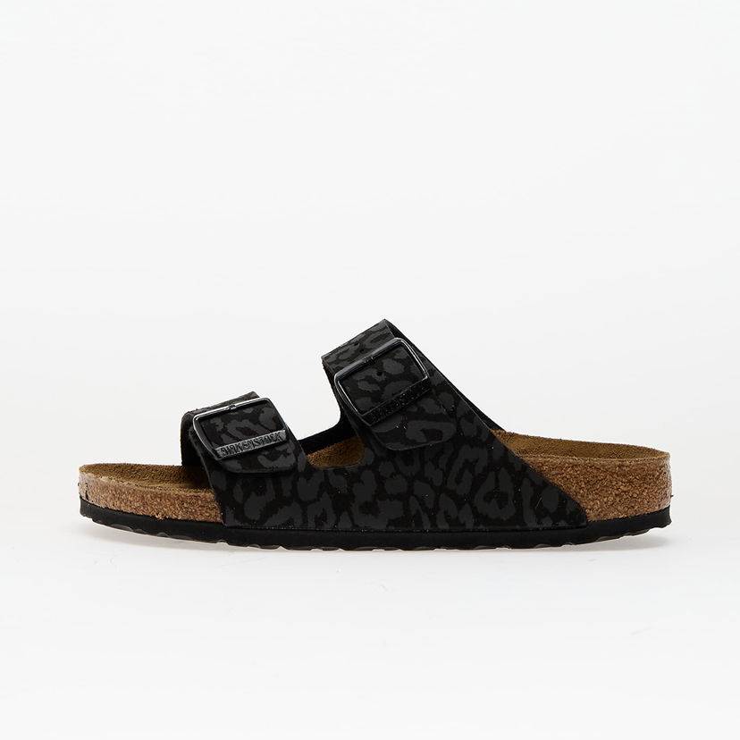 Sneakers og sko Birkenstock Birkenstock Arizona BS Synthetik Syn Leo Slides 37 Sort | 1030563