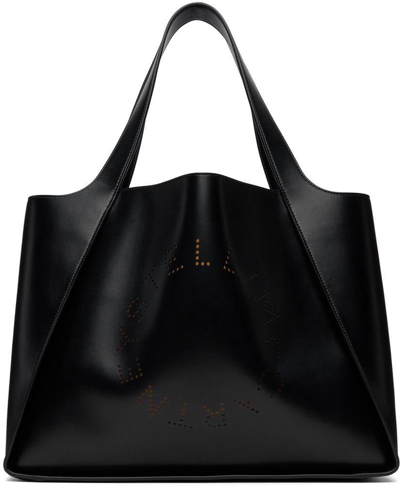 Mulepose Stella McCartney Stella McCartney Perforated Logo Tote Sort | 502793W8542