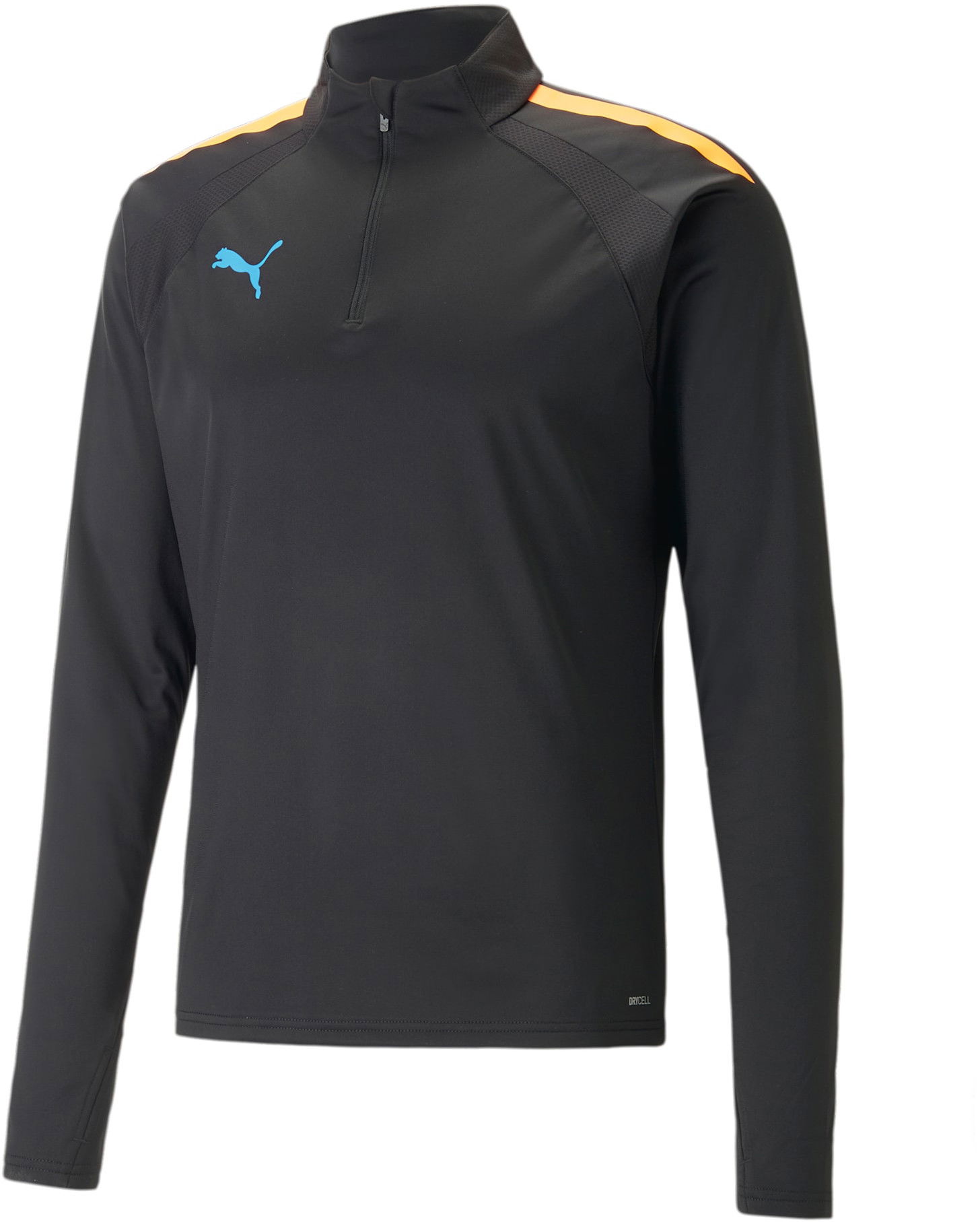 T-shirt Puma Puma teamLIGA 1/4 Zip Top Sort | 657236-50, 0