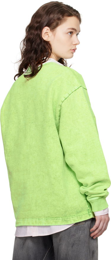 Sweater Acne Studios Acne Studios Logo Stud Sweatshirt Grøn | CI0190-, 2