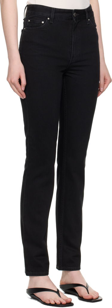Jeans TOTEME TOTEME High Slim Jeans Sort | 252-WRB0271-FB0046, 1