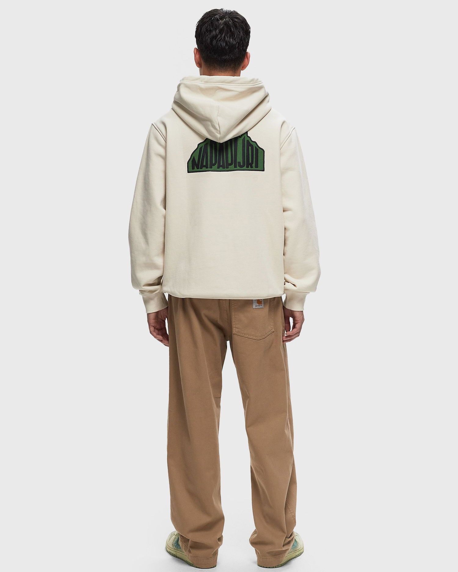 Sweatshirt Napapijri B-LINTH HOODIE Beige | NP0A4I9RN1J1, 1