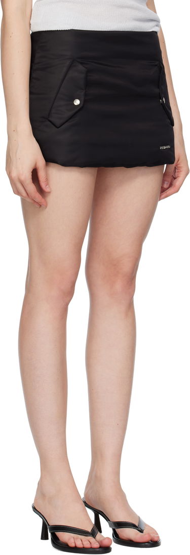 Nederdel We11done We11done Padded Miniskirt Sort | WD-SK2-25-260-W-BK, 1